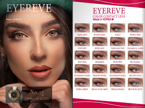 لنز چشم آی ریو شماره 13 Amazoon hazel